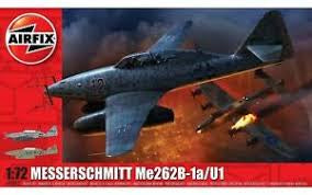 AIRFIX 1/72 MESSERSCHMITT Me 262B-1A/U1