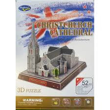 HOLDSON 34cm CHRISTCHURCH  CATHEDRAL 3D PUZZLE