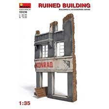 MINI ART 1/35 RUINED BUILDING