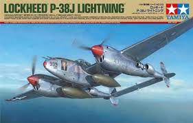 TAMIYA 1/48 LOCKHEED P-38J LIGHTNING
