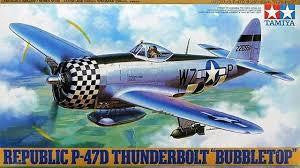 TAMIYA 1/48 P-47D THUNDERBOLT "BUBBLETOP"