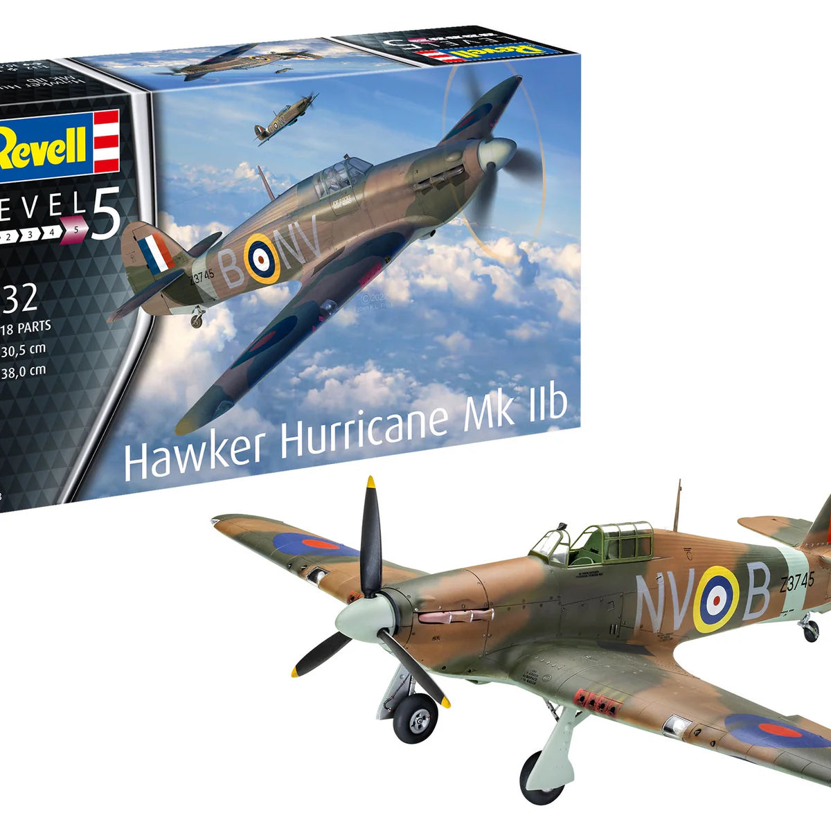 Revell Hawker Hurricane Mk IIb 1/32