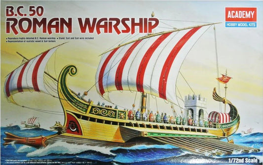 Academy B.C. 50 Roman Warship 1/72