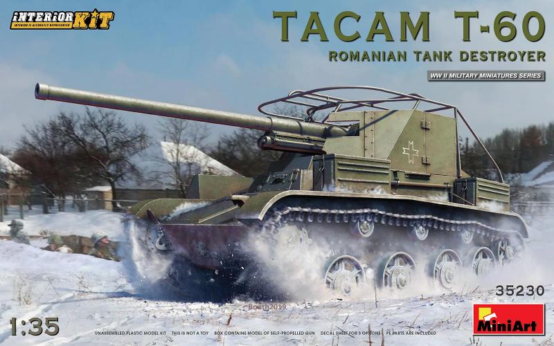 MiniArt Tacam T-60 Roman Tank Destroyer 1/35