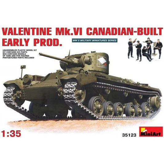 MiniArt Valentine Mk.VI Canadian-Built Early Prod 1/35