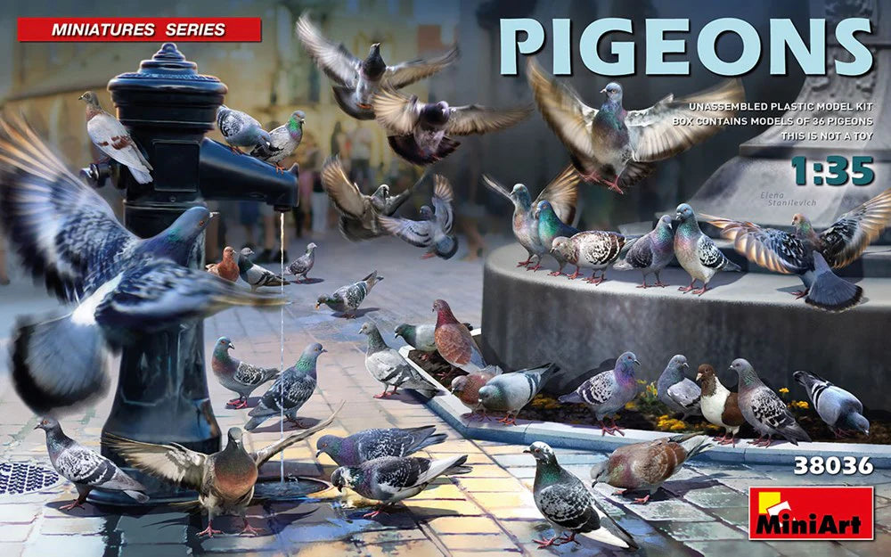 MiniArt Pigeons 1/35