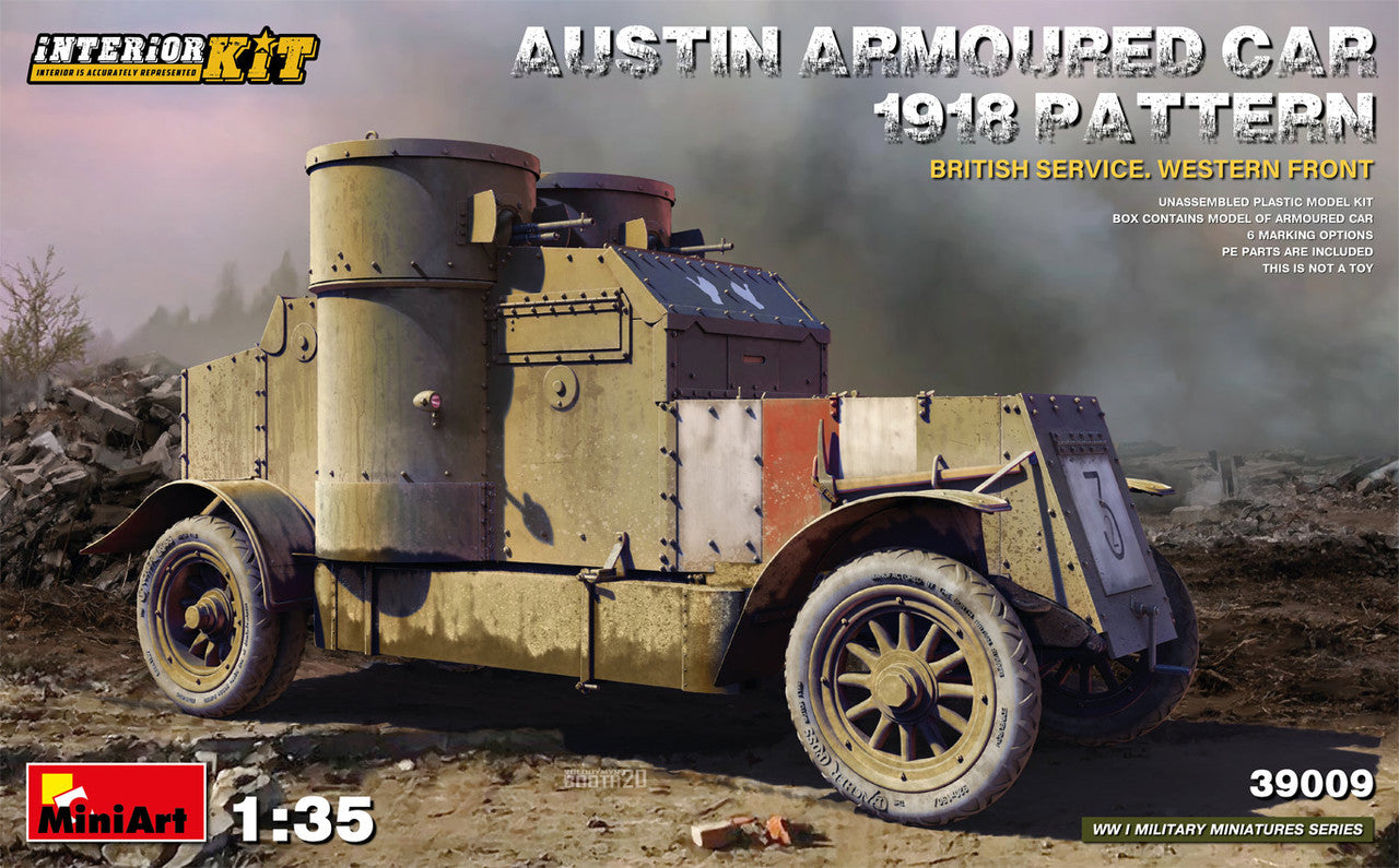 MiniArt Austin Armoured Car 1918 Pattern 1/35