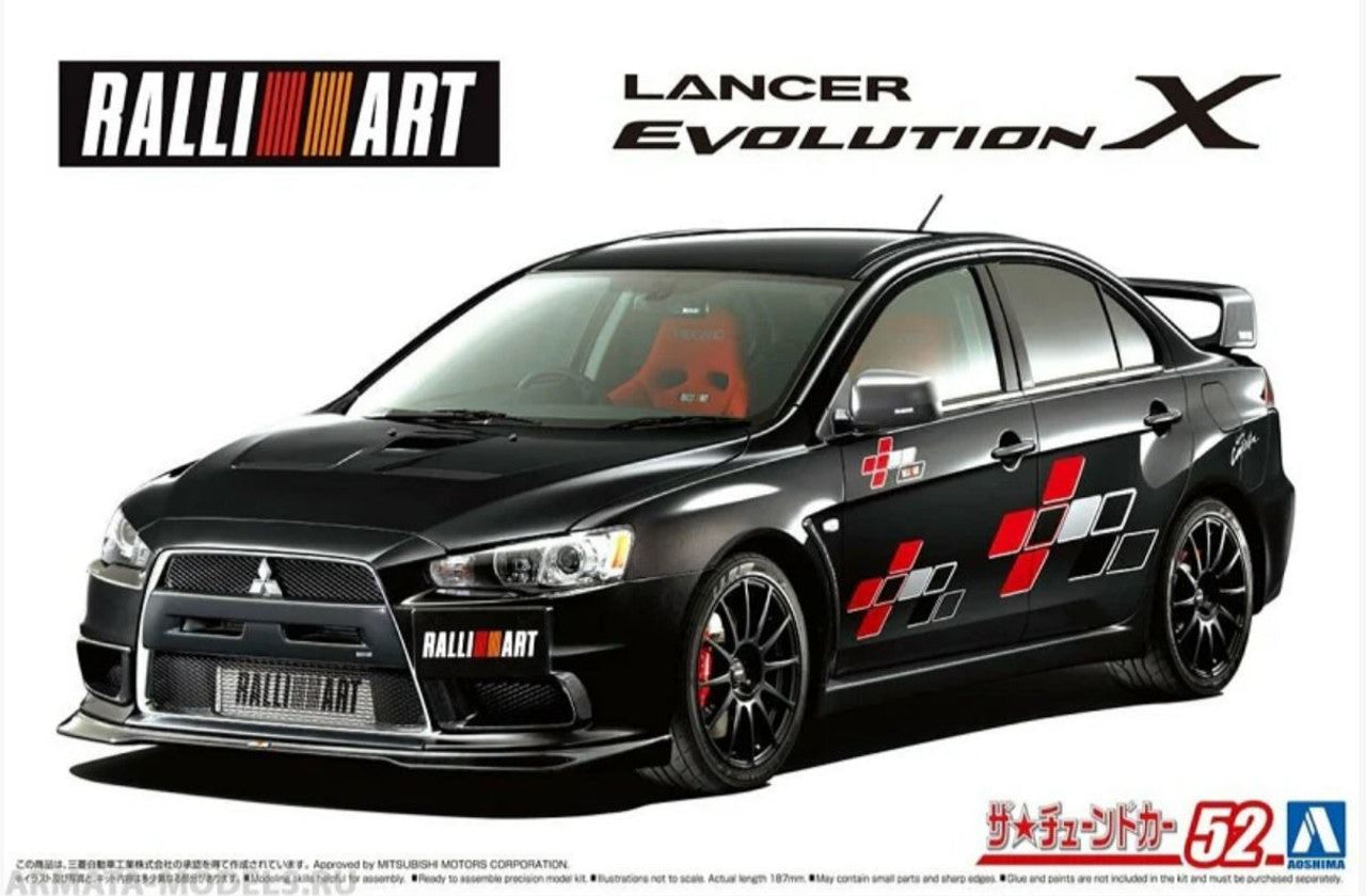 Aoshima Lancer Evolution X 1/24