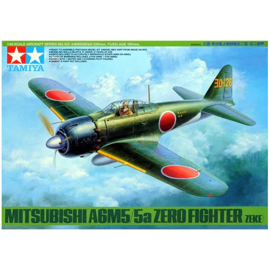 Tamiya 61103 Mitsubishi A6M5/5a Zero fighter (Zeke) 1/48