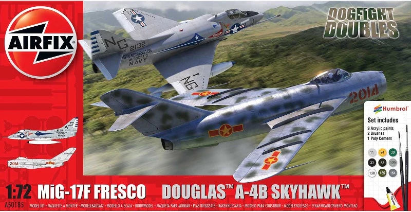 Airfix MiG-17F Fresco Douglas A-4B Skyhawk 1/72