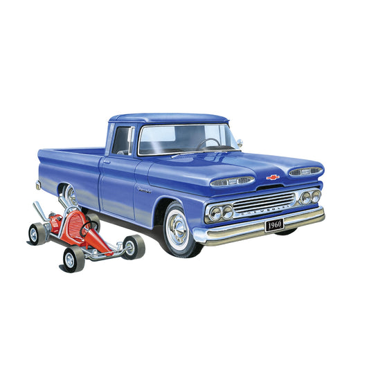 AMT 1960 Chevrolet Fleetside Pickup Truck 1/25