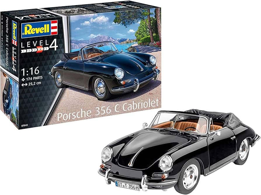 Revell Porsche 356 C Cabriolet 1/24