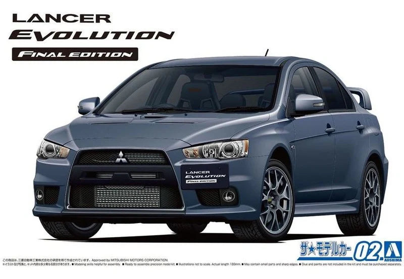 Aoshima Lancer Evolution Final Edition 1/24