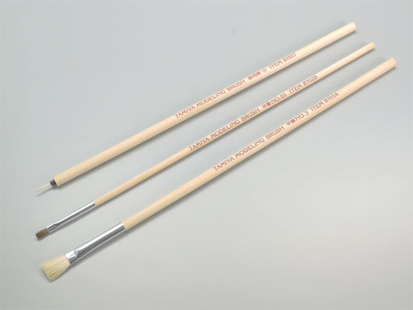 Tamiya 87066 Basic Brush Set 3pce