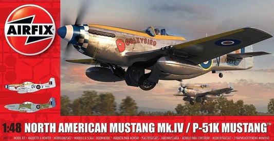 Airfix North American Mustang Mk.IV / P-51K Mustang