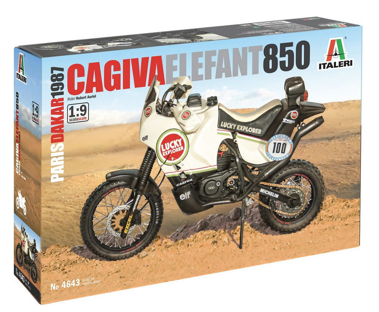 Italeri Cagiva Elefant 850 1/9