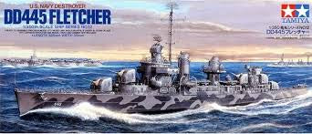 TAMIYA 1/350 US DESTROYER DD445 FLETCHER