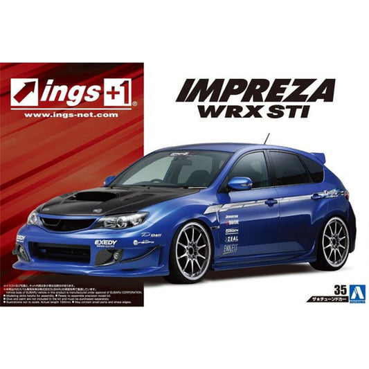 Aoshima Subaru Impreza 1/24