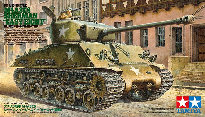 Tamiya U.S. Medium Tank M4A3E8 Sherman "Easy Eight" 1/35