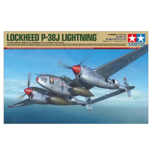 Tamiya 61123 Lockheed P-38J Lightning 1/48