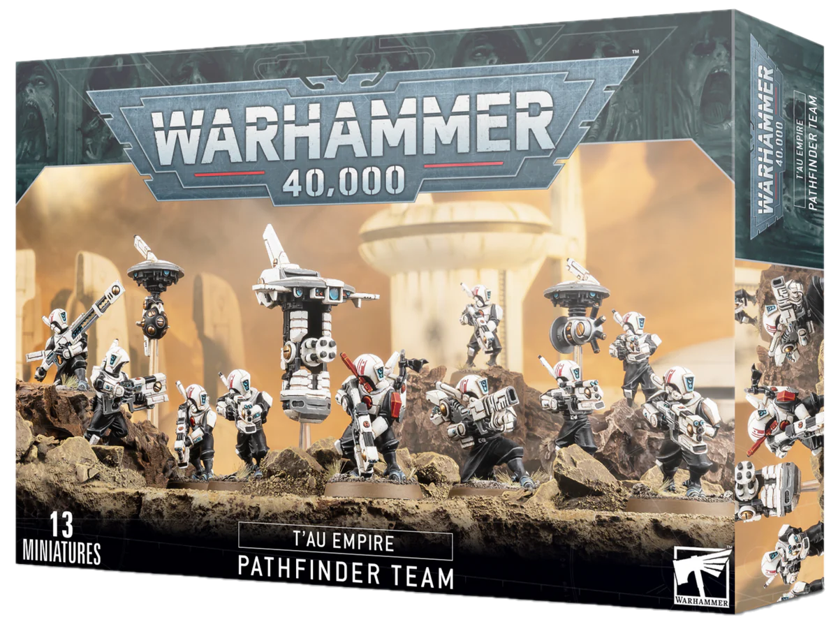 Warhammer 40,000 T'au Empire (Pathfinder team)