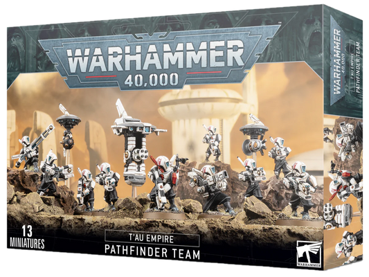 Warhammer 40,000 T'au Empire (Pathfinder team)