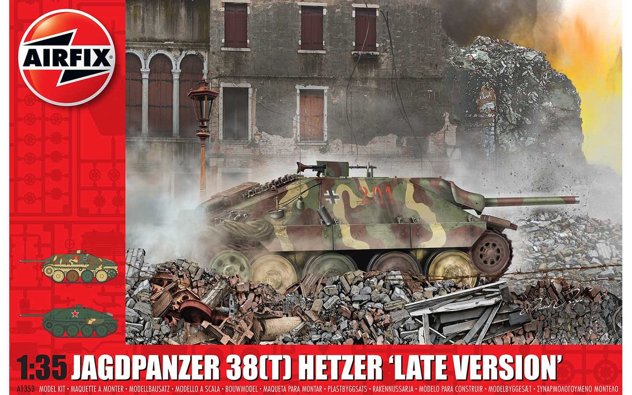 Airfix Jagdpanzer 38 (T) Hetzer 'Late Version' 1/35