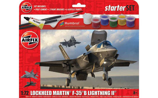 Airfix Starter Set Lockheed Martin F-35 B Lightning II 1/72