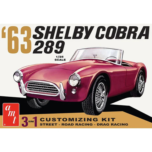 AMT 1963 Shelby Cobra 289 1/25