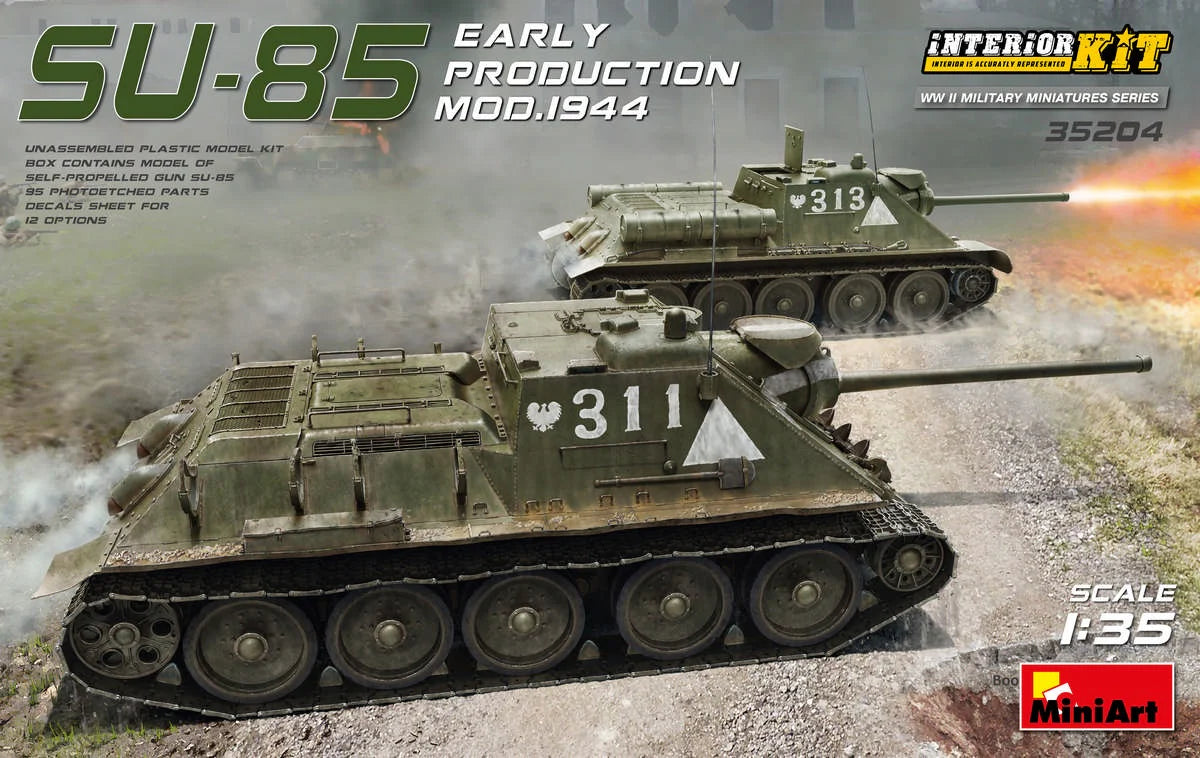 MiniArt SU-85 Early Production MOD.1944 1/35