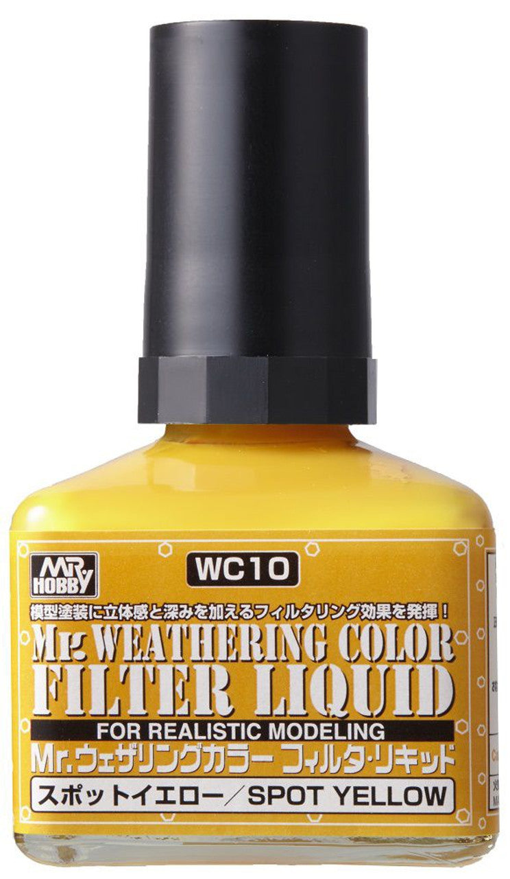 Mr Hobby Weathering Color Spot Yellow 40ml