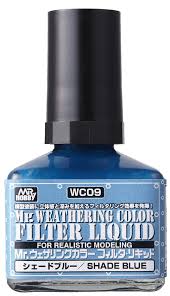 Mr Hobby Weathering Color Shade Blue 40ml