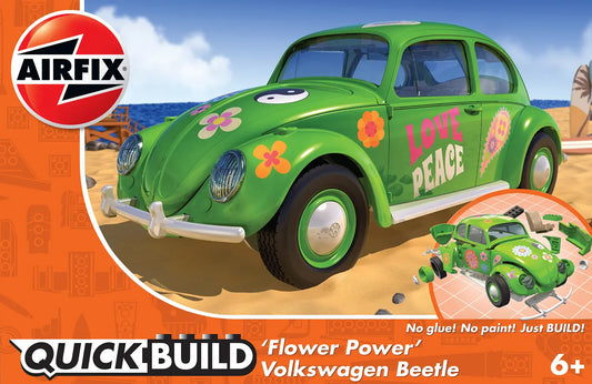 Airfix Quickbuild 'Flower Power' Volkswagen Beetle