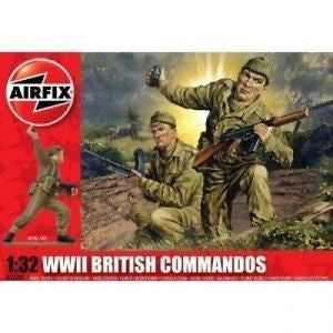 AIRFIX 1/32 BRITISH COMMANDOS