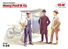 ICM 1/24 HENRY FORD & CO FIGURES