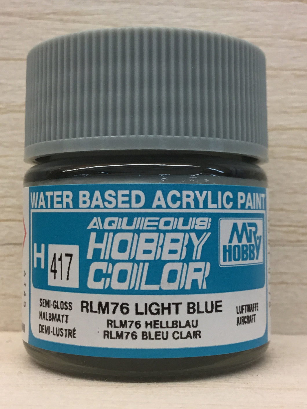 GUNZE MR HOBBY COLOR H417 RLM 76 LIGHT BLUE