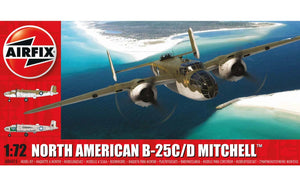 AIRFIX 1/72 NORTH AMERICAN B-25 C/D MITCHELL