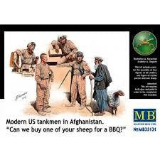 MASTERBOX 1/35 MODERN US TANKMEN IN AFGANISTAN