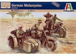 ITALERI 1/72 GERMAN MOTORCYCLES
