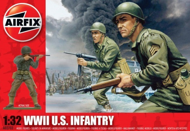 AIRFIX 1/32 WWII US INFANTRY