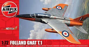 AIRFIX 1/72 FOLLAND GNAT T.1