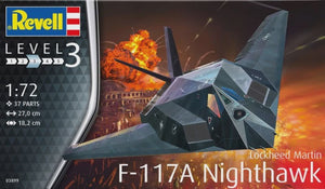 REVELL 1/72 F-117A STEALTH NIGHTHAWK