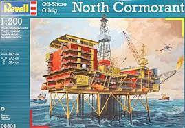 REVELL 1/72 NORTH CORMORANT OIL RIG