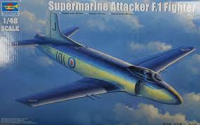 TRUMPETER 1/48 SUPERMARINE ATTACKER F.1