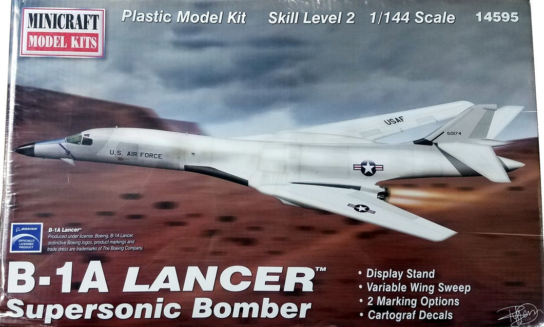 MINICRAFT 1/144 B-1A LANCER BOMBER