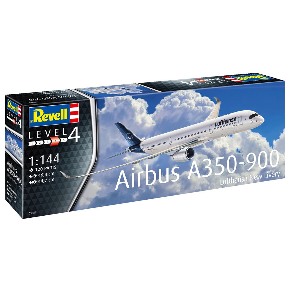 REVELL 1/144 AIRBUS A350-900 LUFTHANSA