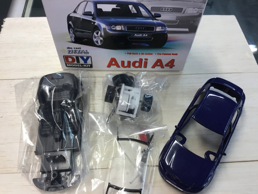 WELLY 1/64 AUDI A4 DIE CAST KIT