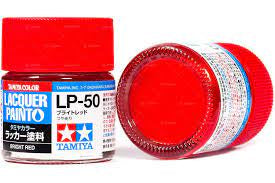 TAMIYA LACQUER LP-50 BRIGHT RED