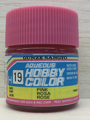 GUNZE MR HOBBY COLOR H19 GLOSS PINK