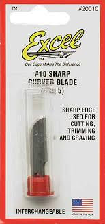 EXCEL CURVED EDGE BLADE #10 5 PACK